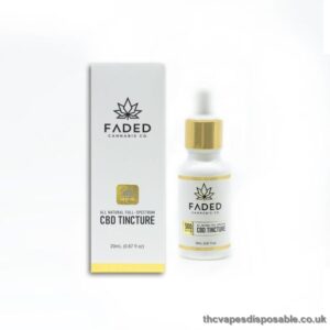 Faded Cannabis Co 500mg CBD Tinctures UK