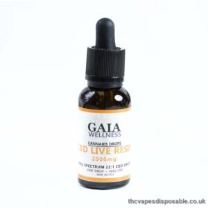 GAIA | 22:1 CBD Live Resin Drops | 2000MG UK