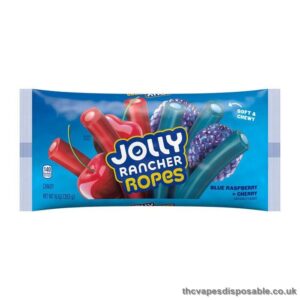 JOLLY RANCHER Ropes Blue Raspberry and Cherry Flavored Candy Bag, 10 oz UK