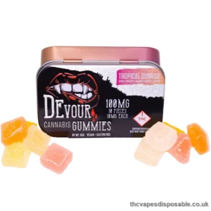 Tropical Sunrise-Devour Gummies UK