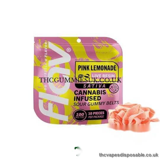Belt-Pink Lemonade-100mg UK
