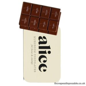 ALICE MUSHROOM CHOCOLATE BAR UK