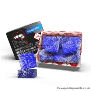 Blue Raspberry 1:1 THC/CBD Gummies UK