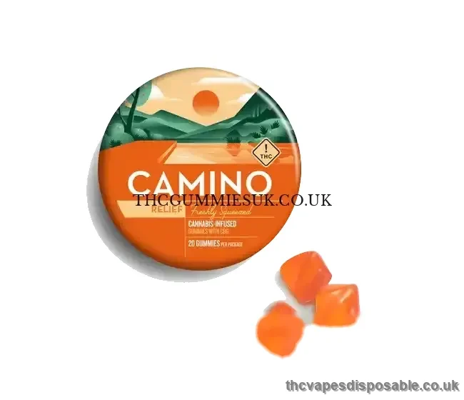 Camino Freshly Squeezed CBG Relief Gummies UK