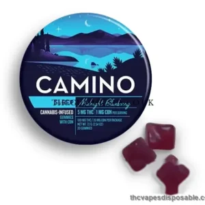 Camino Midnight Blueberry Sleep Gummies UK