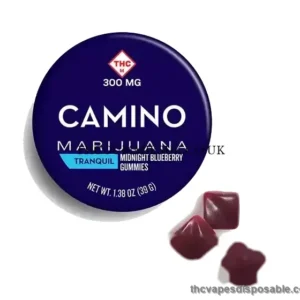 Camino Midnight Blueberry High Dose Gummies UK