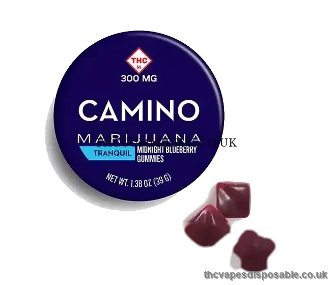 Camino Midnight Blueberry High Dose Gummies UK