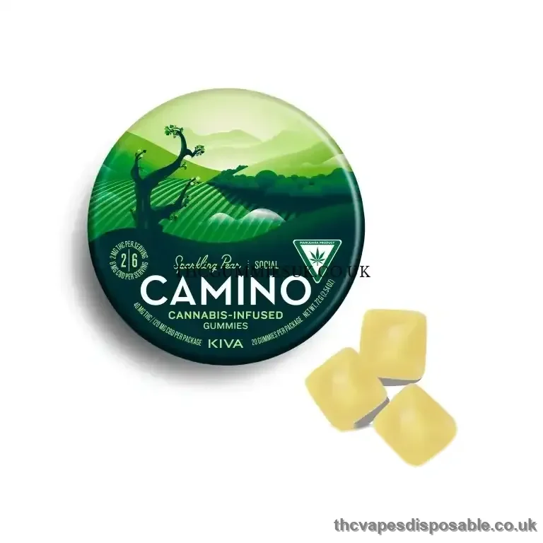 Camino Sparkling Pear CBD Gummies UK