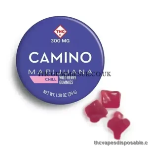 Camino Wild Berry High Dose Gummies UK