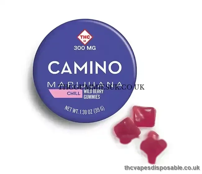 Camino Wild Berry High Dose Gummies UK