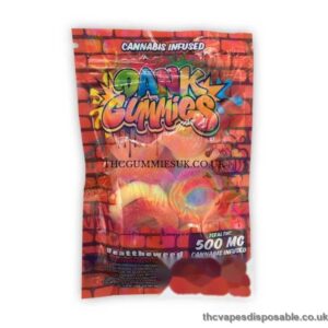 Dank Gummies Tangy 500MG Thc UK