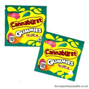 CANNABURST TROPICAL GUMMIES UK