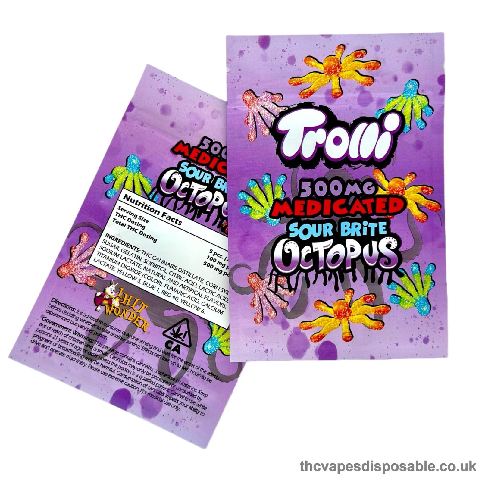 TROLLI SOUR OCTOPUS UK