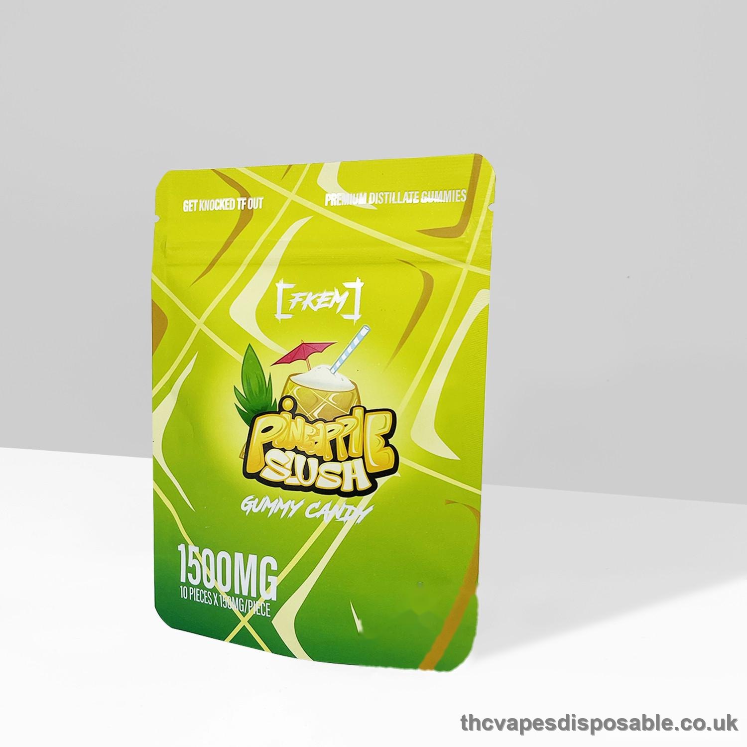 FKEM Pineapple Slush Gummies-FKEM Gummy-FKEM Thc Gummies UK