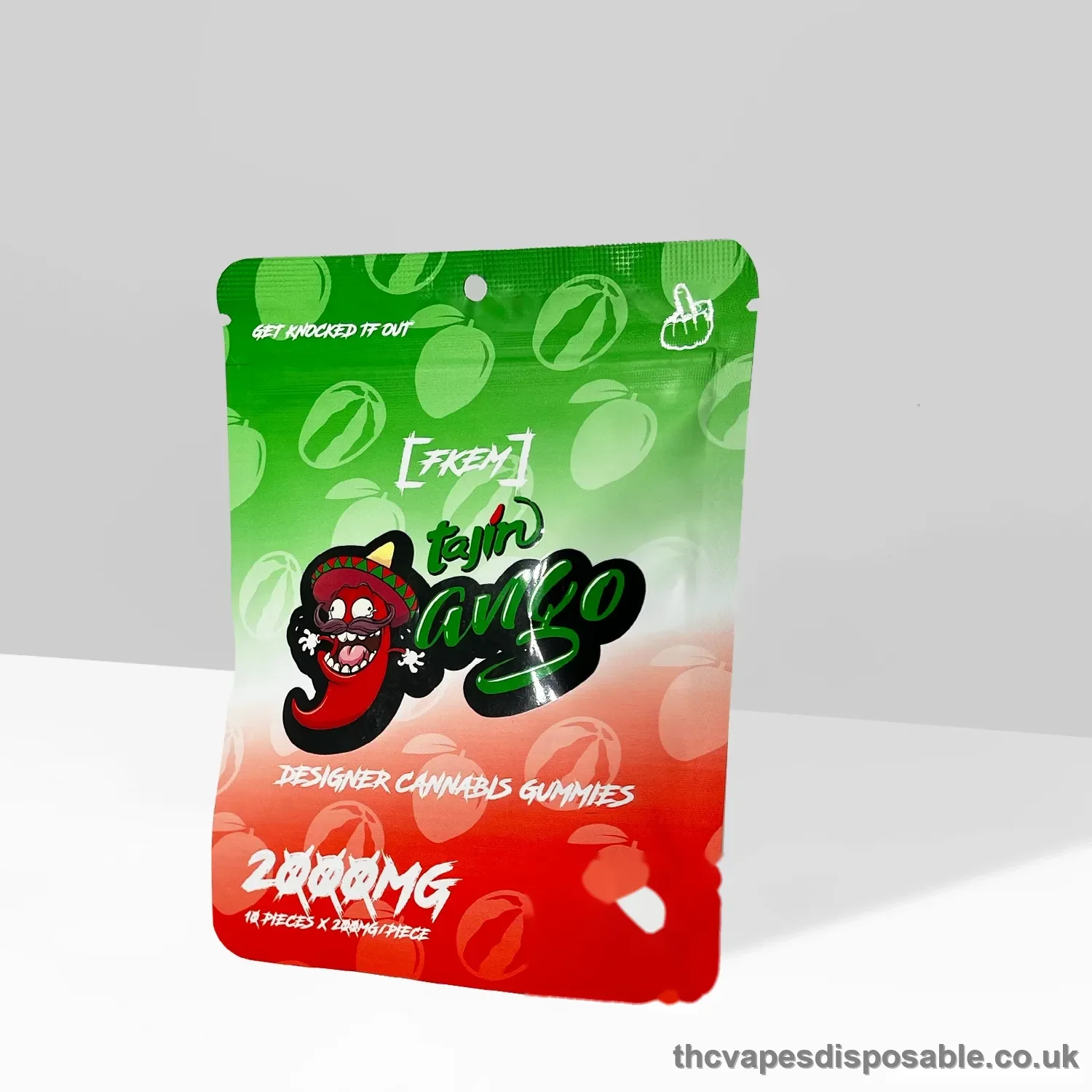 FKEM Lava Flow Mango Designer Cannabis Gummies UK