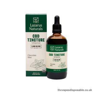 Lazarus Naturals, CBD Tincture, Chocolate Mint, Full Spectrum, 4fl oz, 6000mg CBD UK