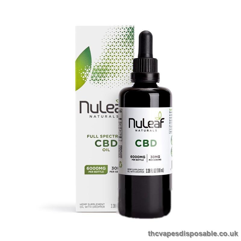 NuLeaf Naturals, CBD Oil, Full Spectrum, 3.38fl oz, 6000mg CBD UK