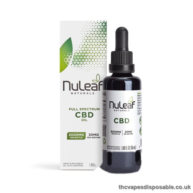 NuLeaf Naturals, CBD Oil, Full Spectrum, 1.69fl oz, 3000mg CBD UK
