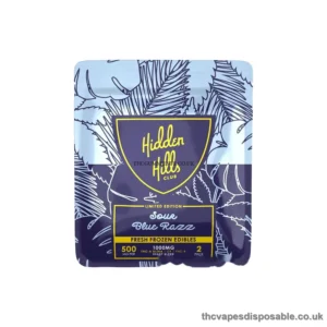 Sour Blue Razz | Heady Blend | 1000mg Edibles UK