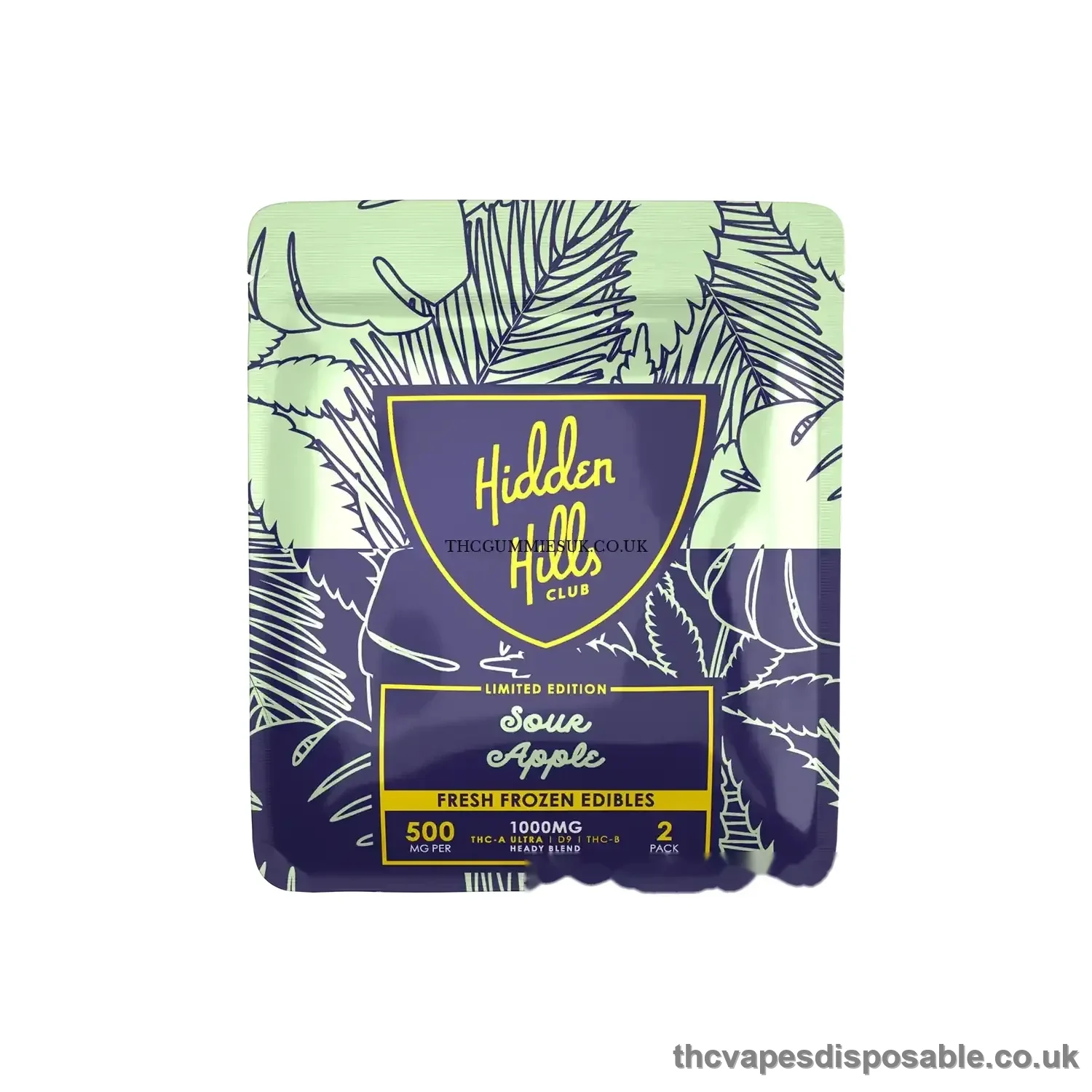 Sour Apple | Heady Blend | 1000mg Edibles UK