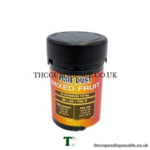 Pixie Dust Mixed Fruit Gummies Jar UK