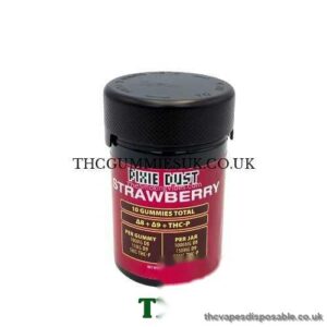 Pixie Dust Strawberry Gummies Original Jar UK