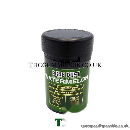 Pixie Dust Watermelon 1200mg Gummies Jar UK