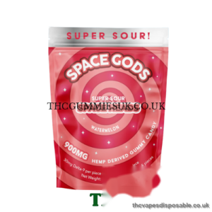 Space Gods D9/CBD 900mg Gummies Watermelon UK