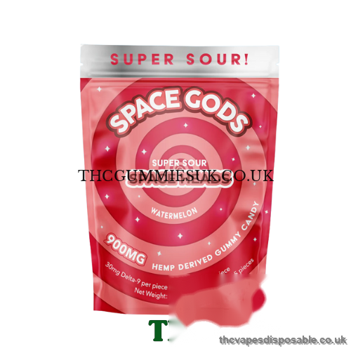 Space Gods D9/CBD 900mg Gummies Watermelon UK