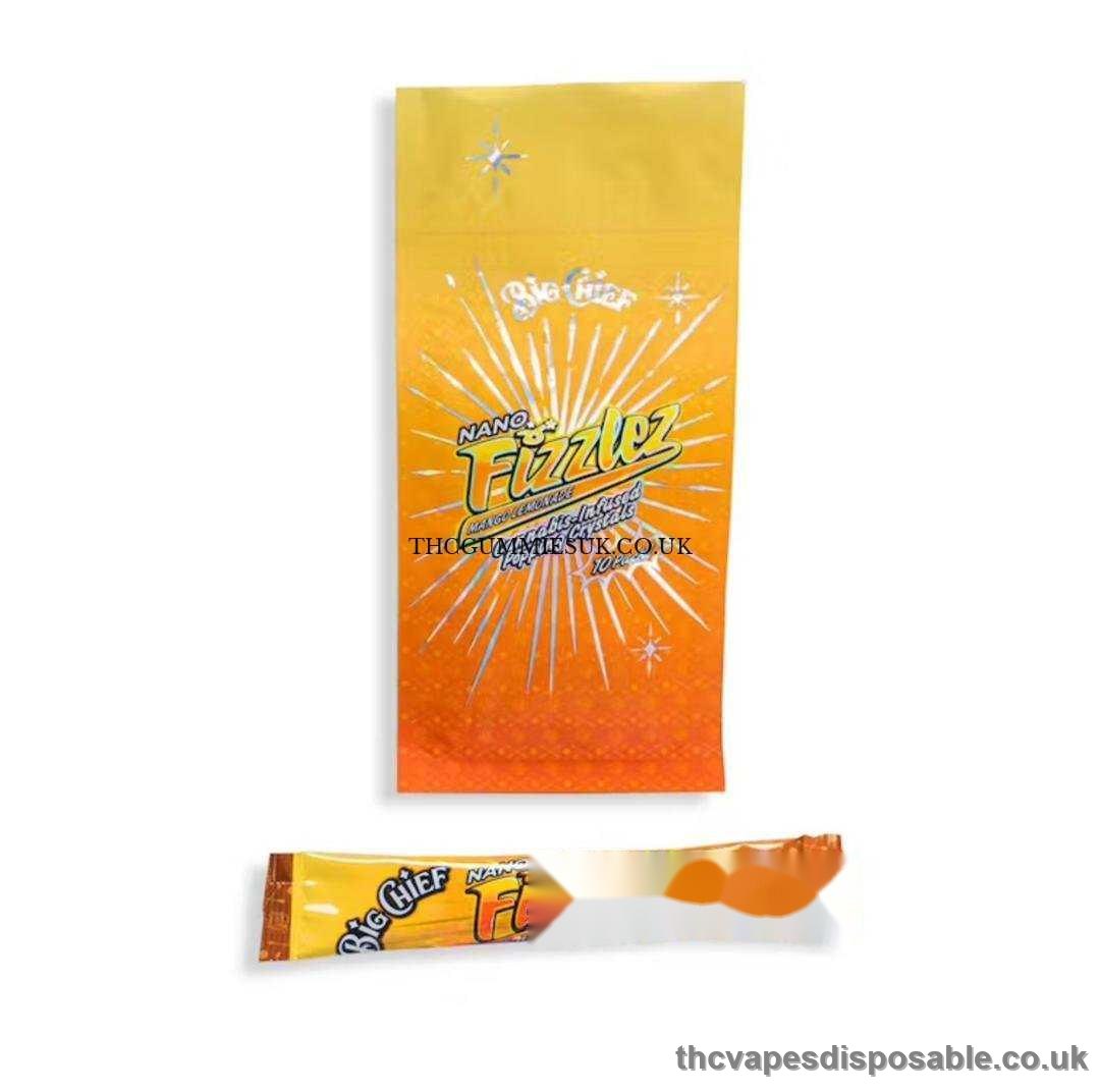 Mango Lemonade Nano Fizzles Pop Rocks UK