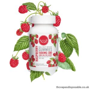 Wyld CBD, Raspberry Gummies, Broad Spectrum THC-Free, 40ct, 1000mg CBD UK