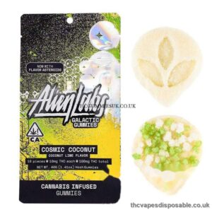 Cosmic Coconut Hash Gummies [10pk] (100mg) UK