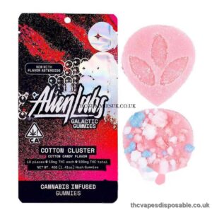 Cotton Cluster Hash Gummies [10pk] (100mg) UK