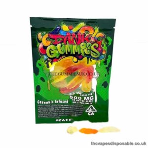 Dank Glow Worms Gummies 500MG thc UK