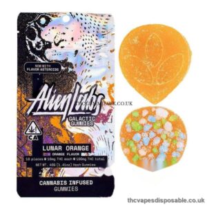 Lunar Orange Hash Gummies [10pk] (100mg) UK