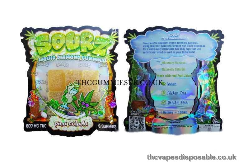 Sourz Gummies Pina Colada UK