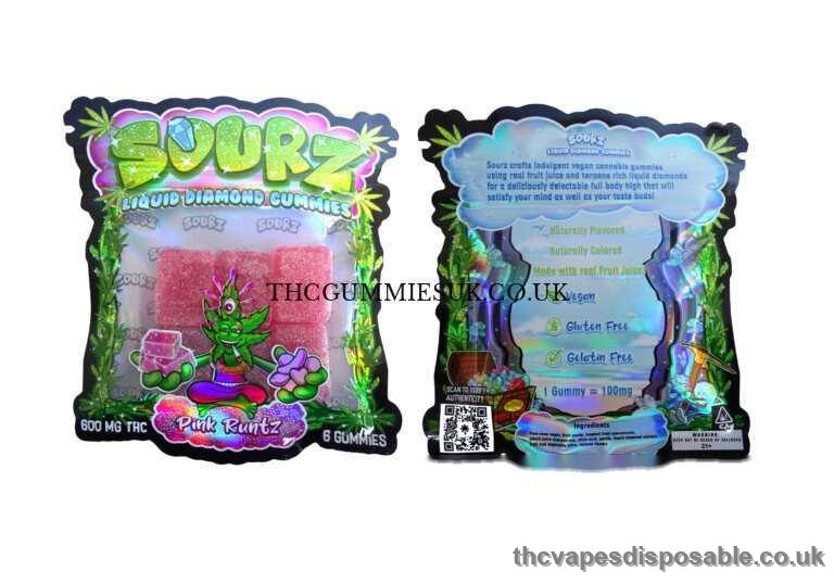 Sourz Gummies Pink Runtz UK