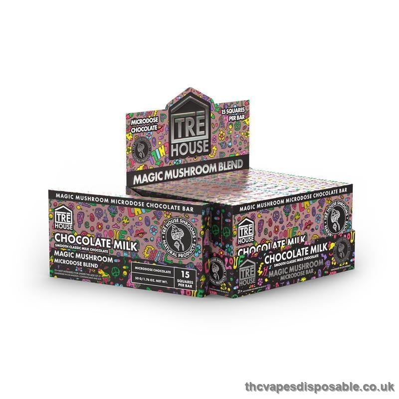 TRE HOUSE MUSHROOM CHOCOLATE BARS UK