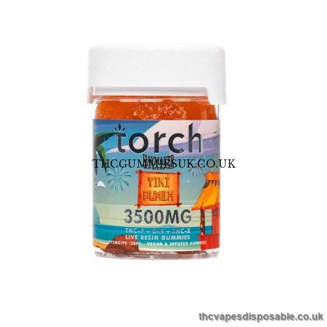Torch Tiki Punch High Strength Gummies UK