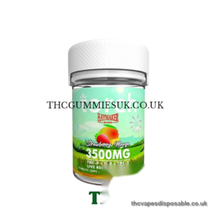 Torch Haymaker Strawberry Mango Gummies Jar UK