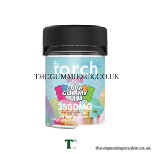 Sour Gummy Bear THC Gummies By Torch UK