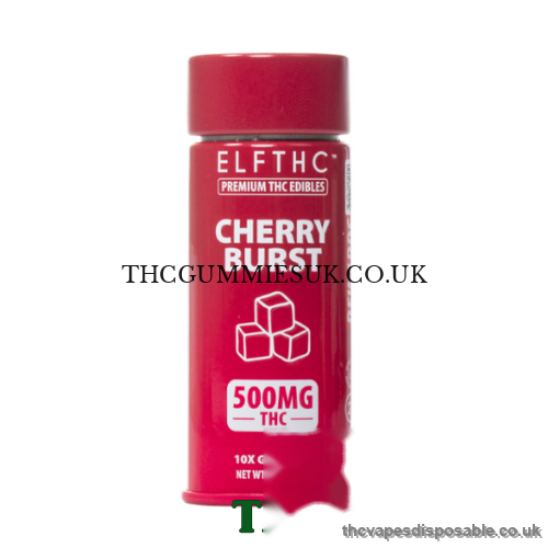 ELF THC Premium THC Edibles 500mg Cherry Burst UK