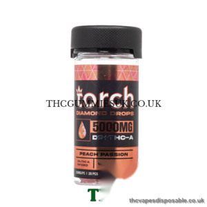 Torch Diamond Drops Peach Passion Gummies UK